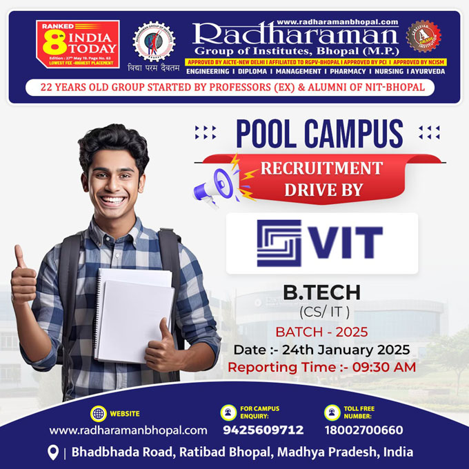 Pool Campus - VIT Infotech - 2025 Batch - 4 LPA